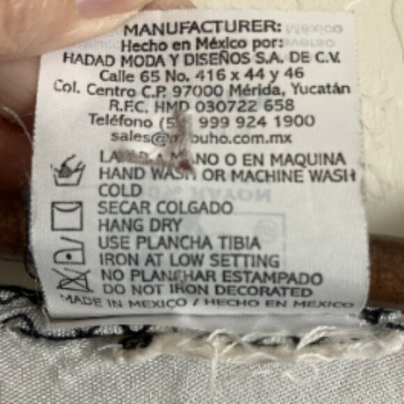 Hawaiian Beach Dress Womens Black White One Size Sleeveless Midi BOHO Mr Buho - Picture 11 of 11